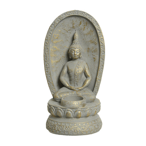 Cement Buddha With Tealight (26 cm)