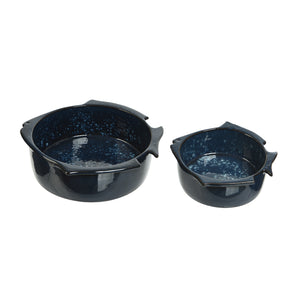 Terracotta Fish Shape Bowl Set 2