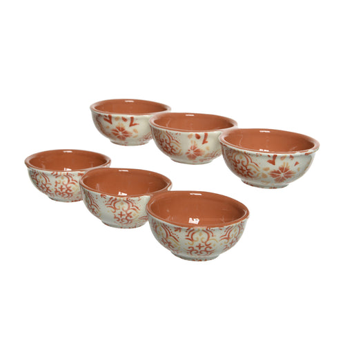 Terracotta Bowls 2 Designs (30 cm) Each At