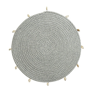 Grey Shells Placemat (38 cm)
