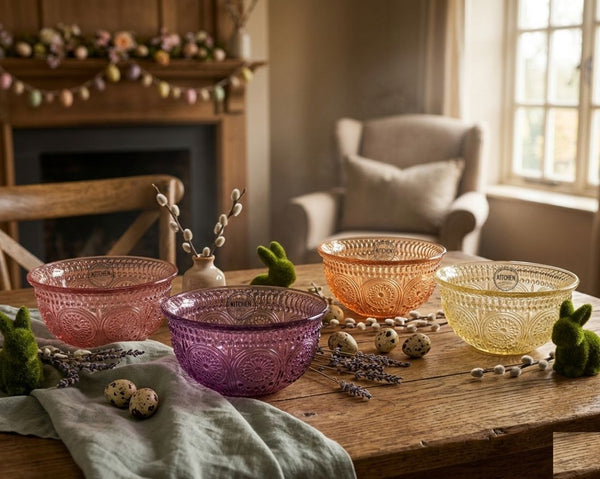 Spray Colour Glass Bowl (12.5 cm)