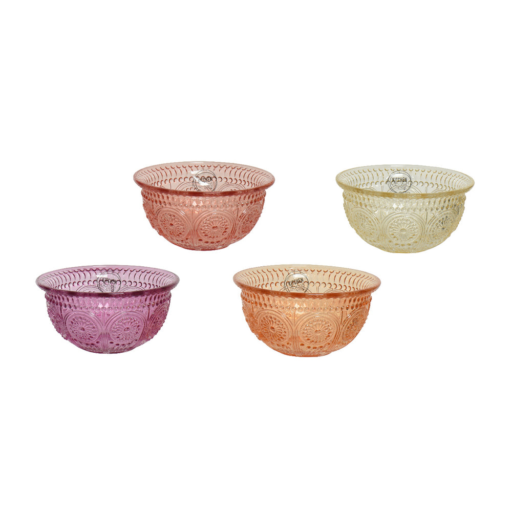 Spray Colour Glass Bowl (12.5 cm)