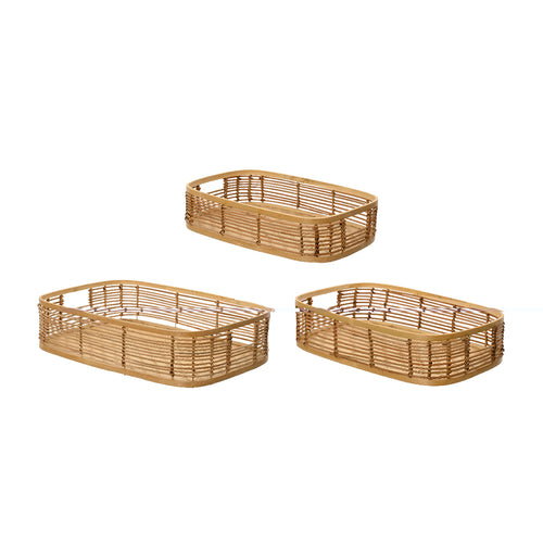 Natural Bamboo Tray (48.5 cm)