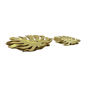 Wall Deco Leaf With Hanger (49 cm)