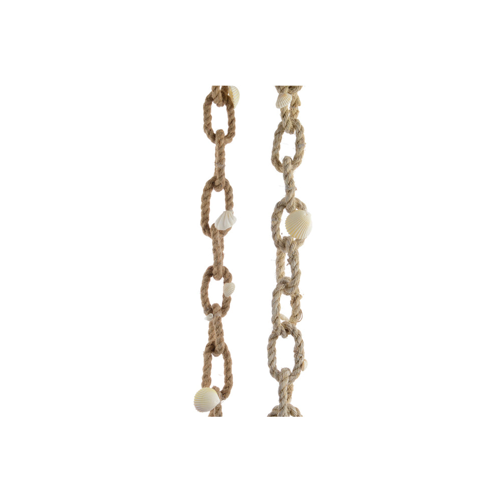 Jute Rope Garland With Shells