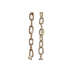 Jute Rope Garland With Shells