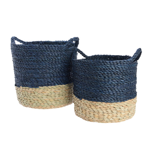 Blue Cornleaf Basket (36 cm)