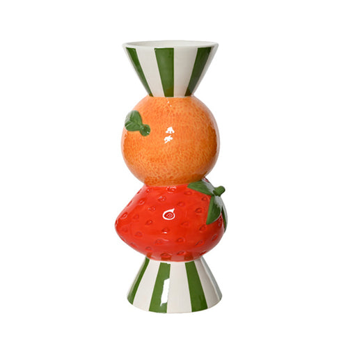 Glazed Dolomite Vase (24.8 cm)