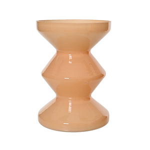 Sand Milky Finish Spray Glass Vase (24 cm)