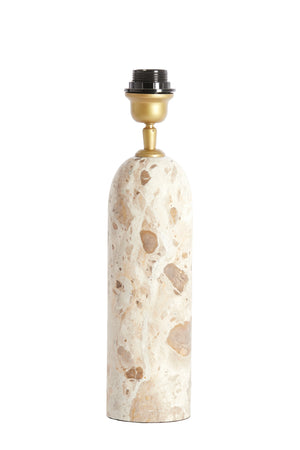 Lamp base Ø9x28 cm MALIKI marble sand