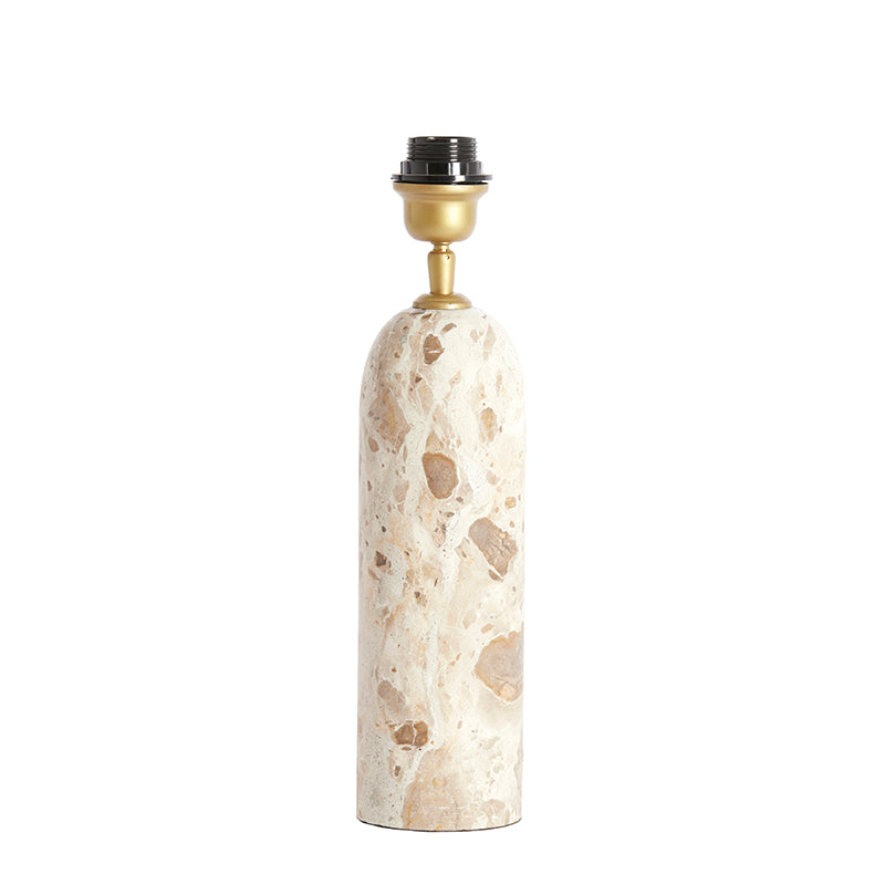 Lamp base Ø9x28 cm MALIKI marble sand