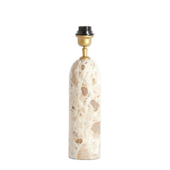 Lamp base Ø9x28 cm MALIKI marble sand