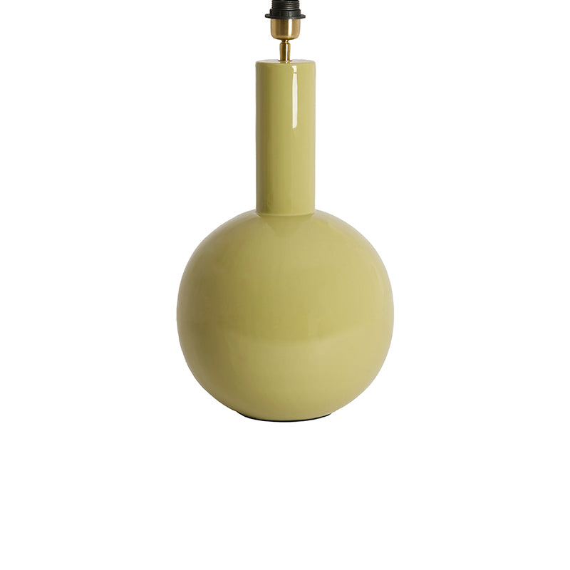 Lamp base Ø31x53 cm BENAO shiny olive green