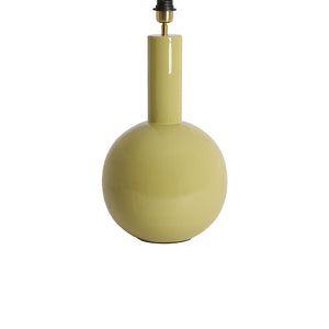 Lamp base Ø31x53 cm BENAO shiny olive green