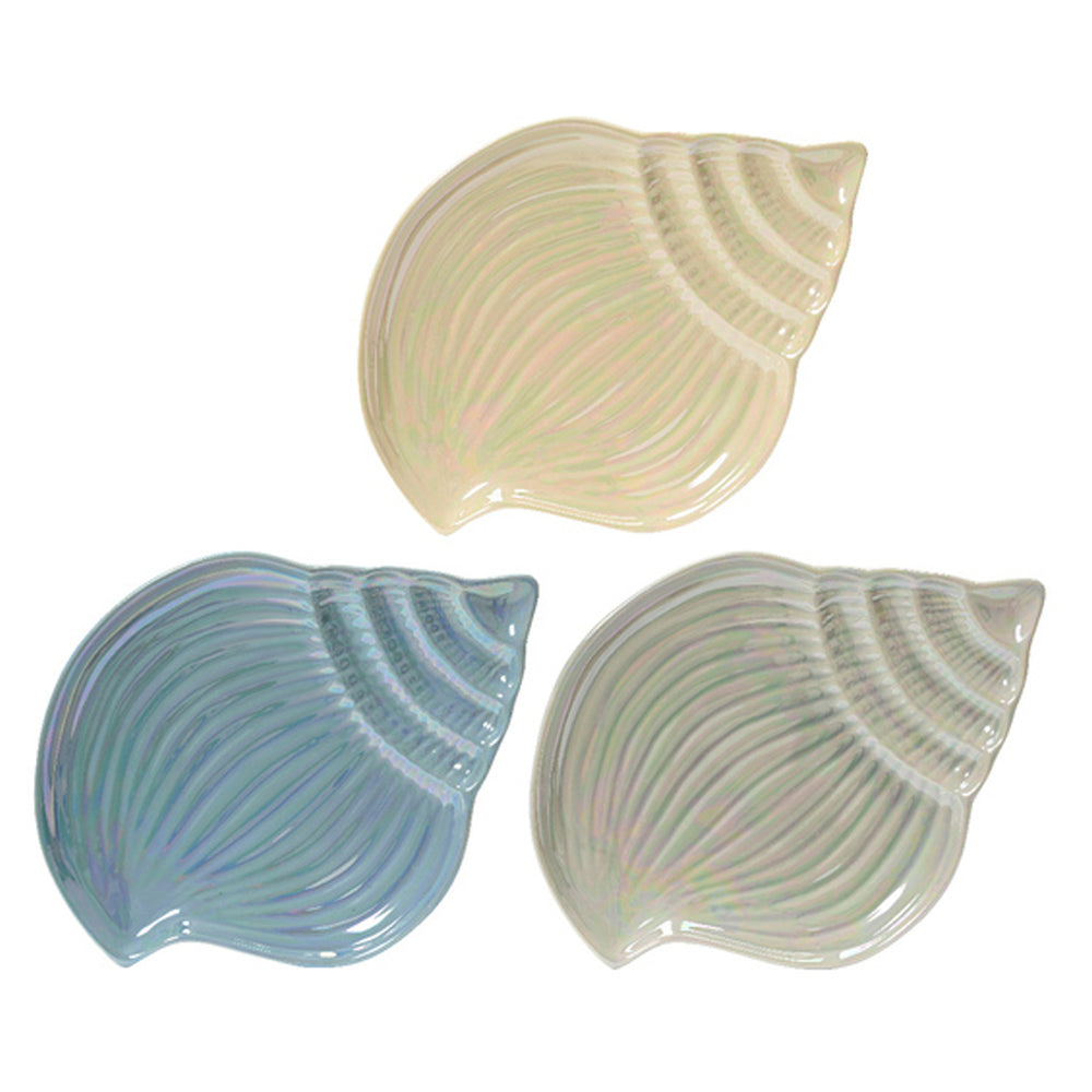 Glossy Porcelain Plate Each At (22 cm)