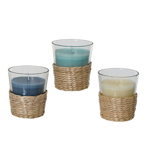Citronella Wax Candle 3 Colors (7.5 cm) - Each At