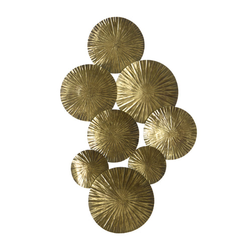 Antique Brass Iron Wall Plate (107 cm)