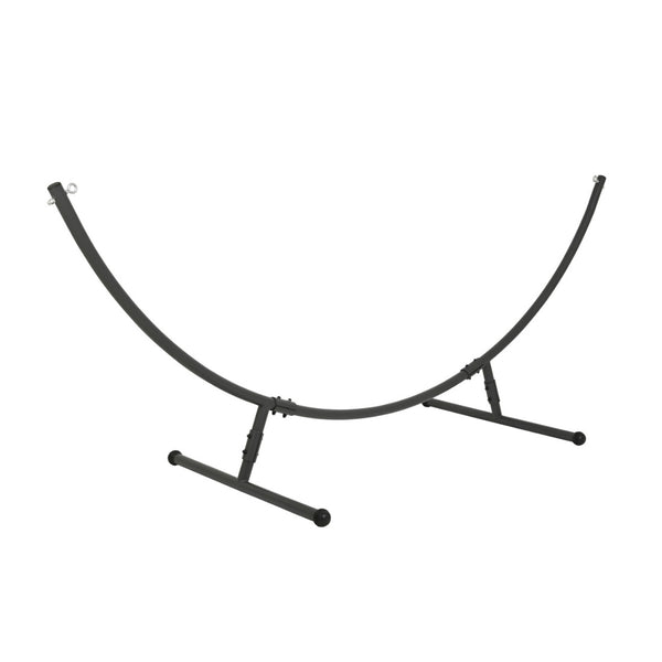 Heavy-Duty Curved Steel Hammock Stand