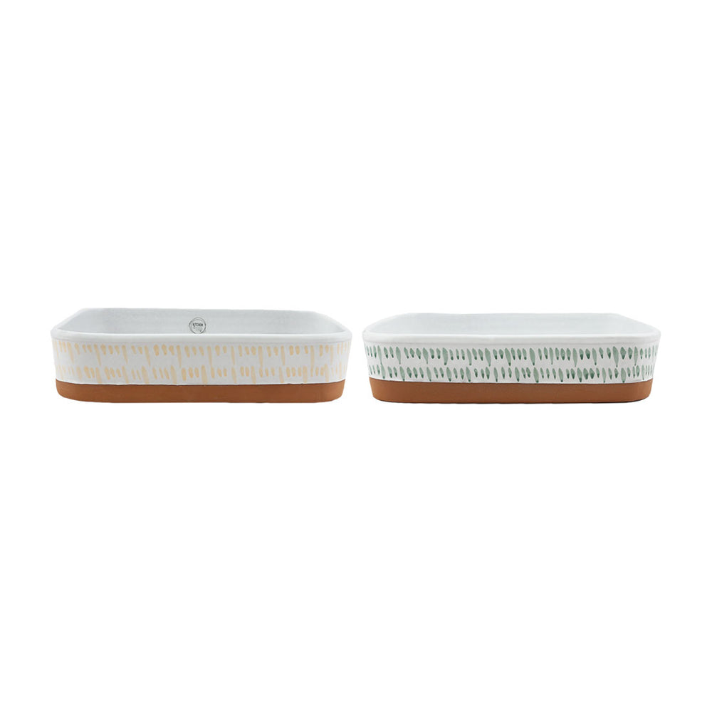 Terracotta Dish 2 Colours (28 cm)