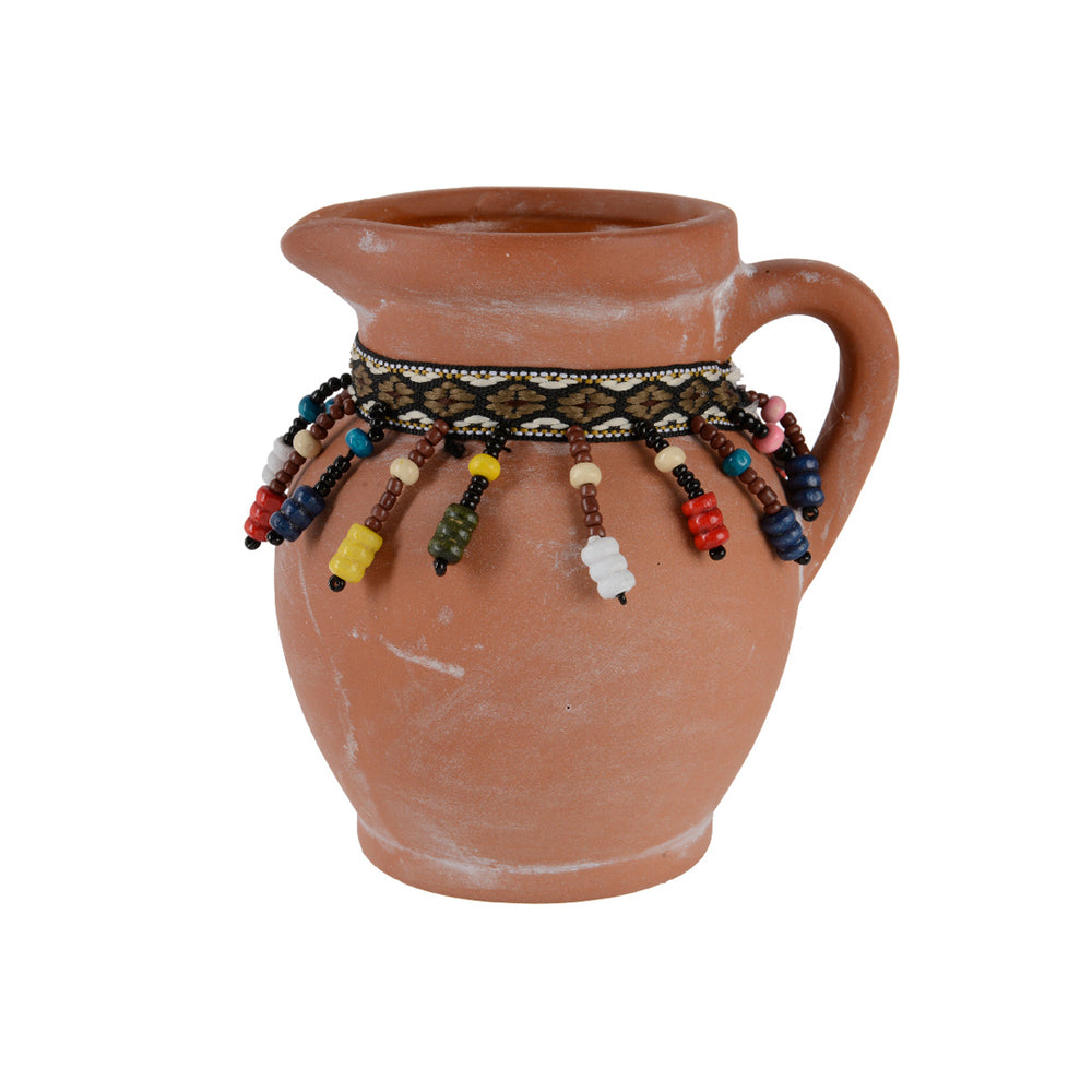 Jug With Beads (13 cm)