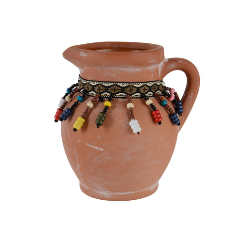 Jug With Beads (13 cm)