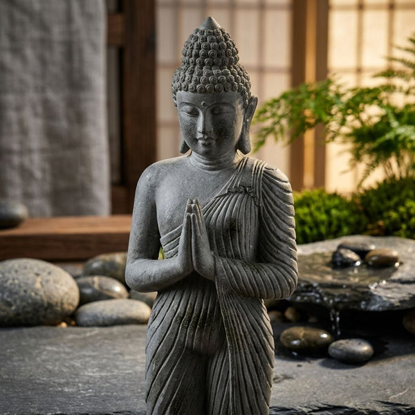 Antique Outdoor Buddha Statue