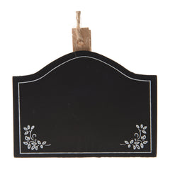 MDF Blackboard On Peg Black