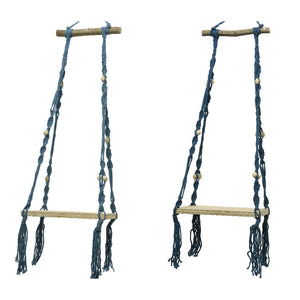 Polywood Hanger With Macrame Each At (108 cm)