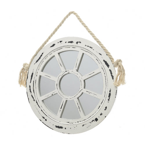 Mirror With Rope Hanger