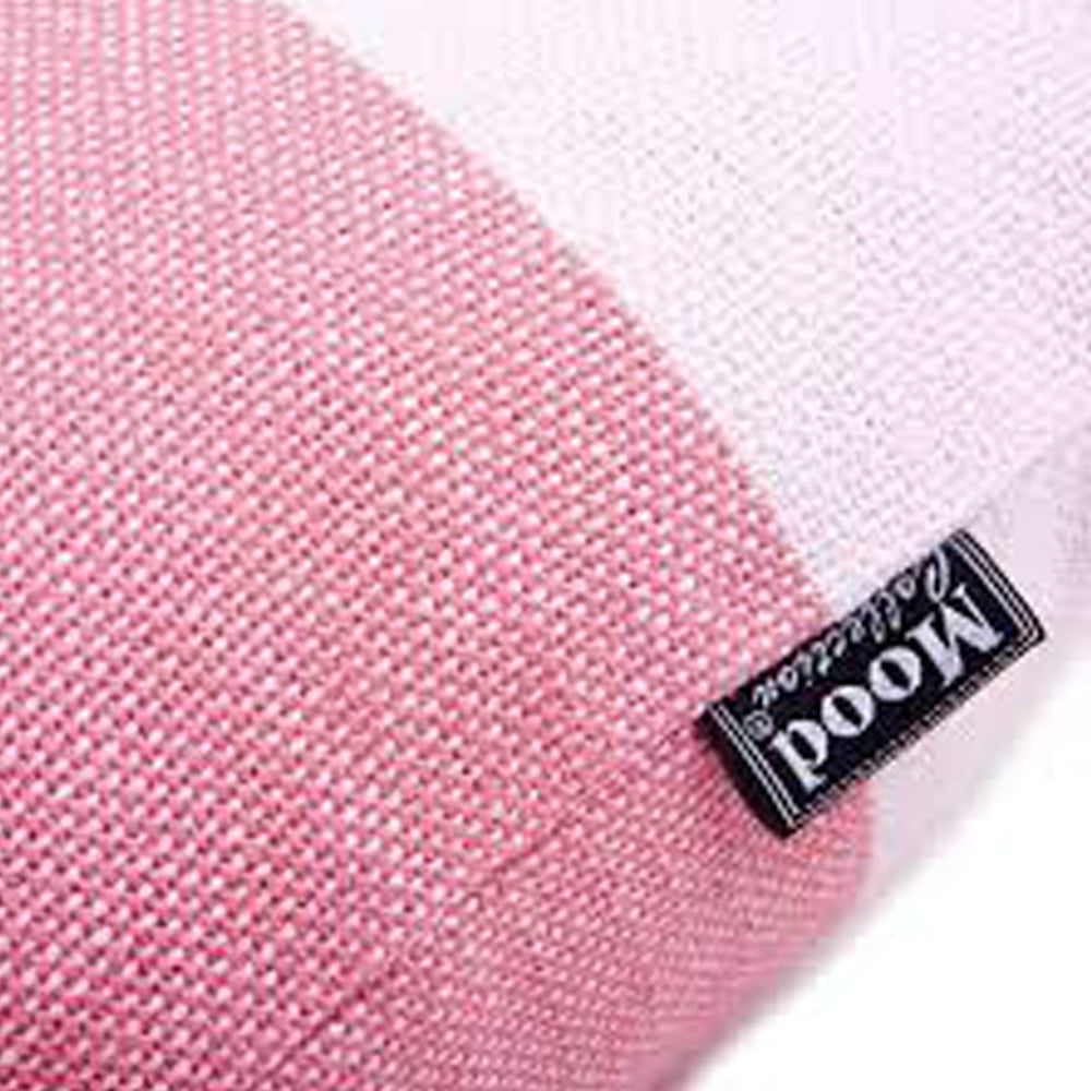 Duo Coral Soft Pink Cushion