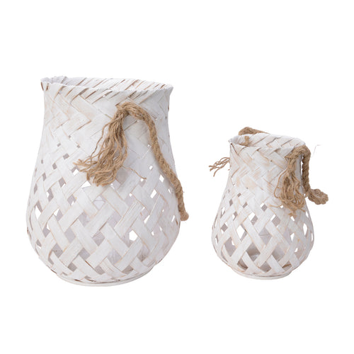 Bamboo Lantern With Rope