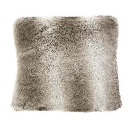 Silver Fox Fur Cushion (50x50cm)