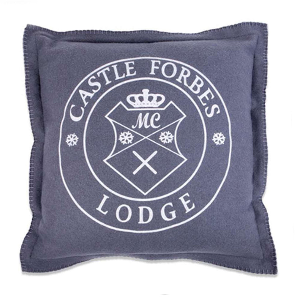 Anthracite Castle Pillow Cover (45 cm)