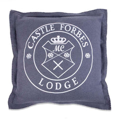 Anthracite Castle Pillow Cover (45 cm)