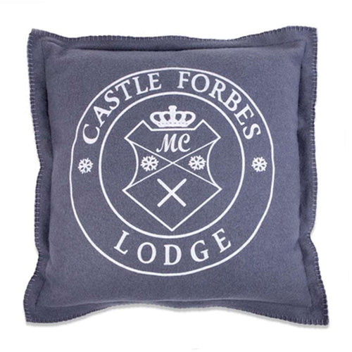 Anthracite Castle Pillow Cover (45 cm)