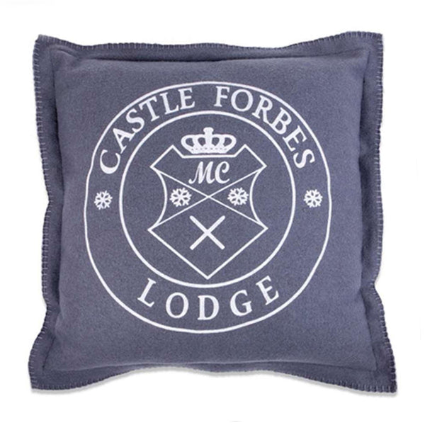 Anthracite Castle Pillow Cover (45 cm)