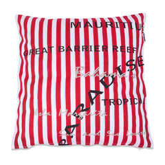 Red Mauritius Cushion Cover (50 cm)