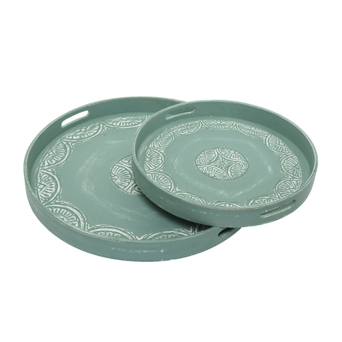 Leaf Flower Tray Set