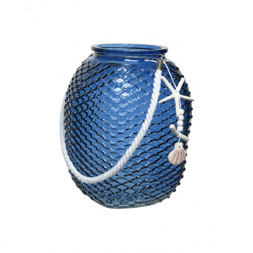 Glass Hurricane With Handle 2 Colors (27 cm) - Each At
