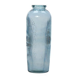 Light Blue FSC Recycled Glass Vase (70 cm)