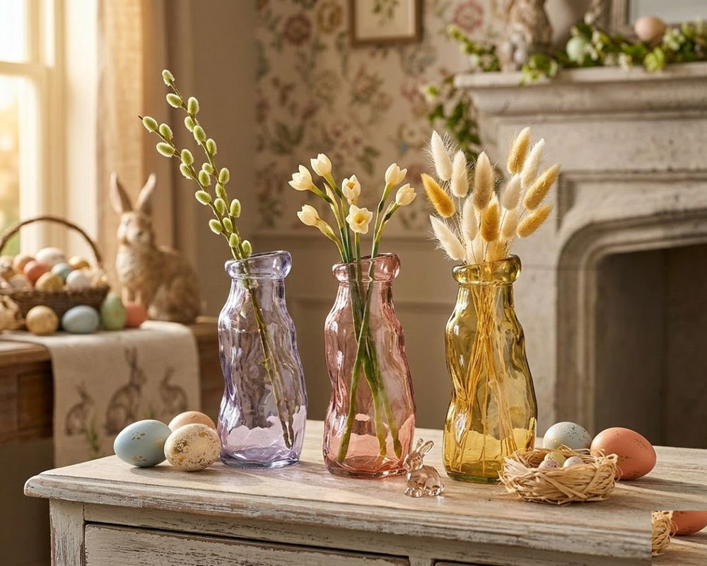 Recycled Glass Vase Colors (25 cm) - Each At