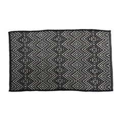 Graphic Cotton Rug (80 cm) Each At