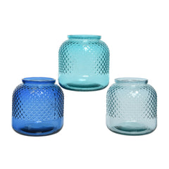 Glass Hurricane Candle Holder (19 cm) - Each At