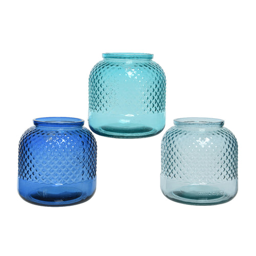Glass Hurricane Candle Holder (19 cm) - Each At
