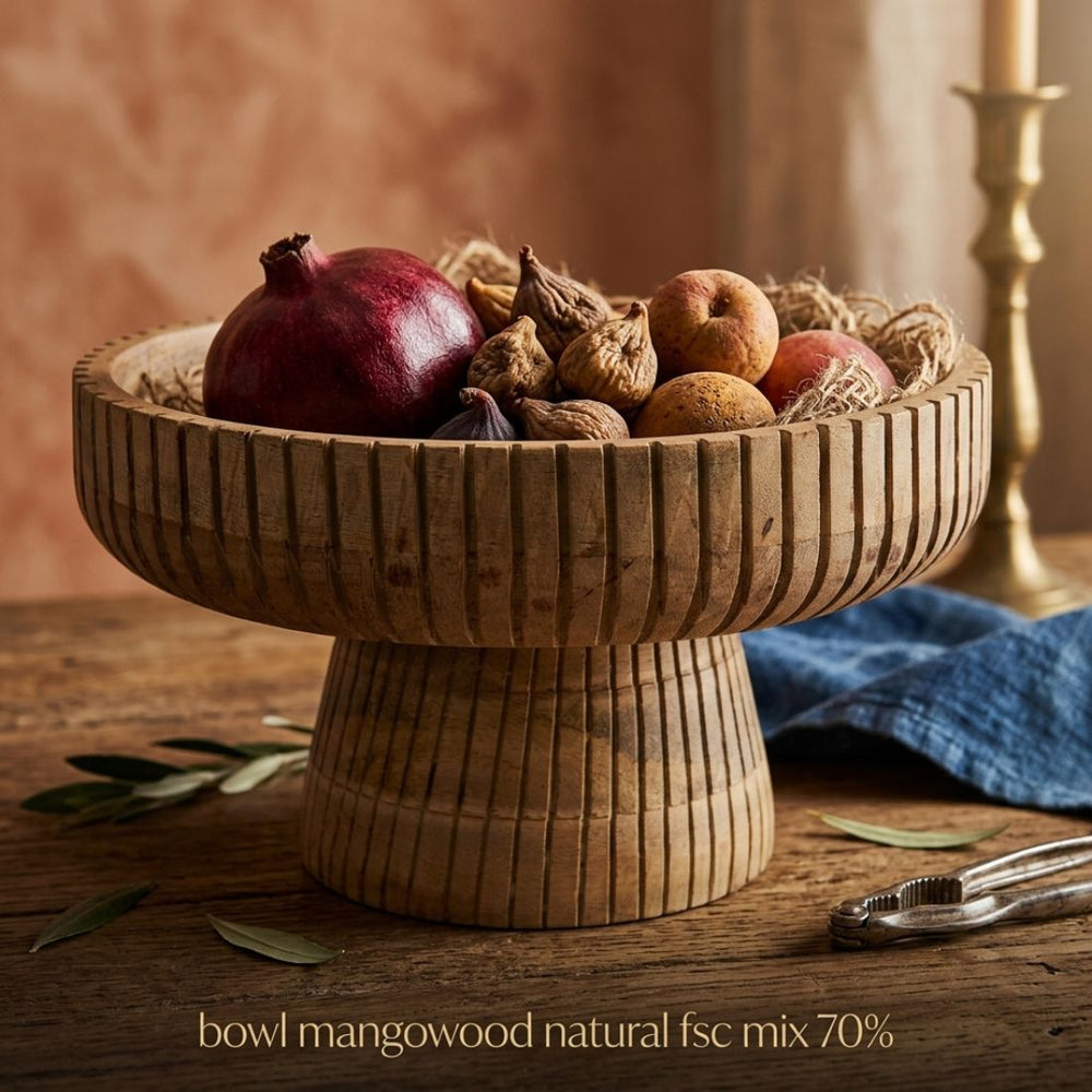 Natural Mango Wood Bowl