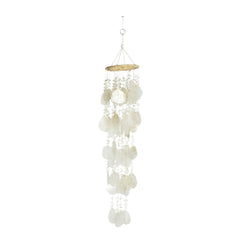 Capiz Shell & Rattan Windchime