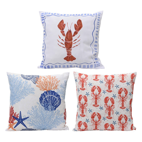 Nautical Print Outdoor Cushion Assortment