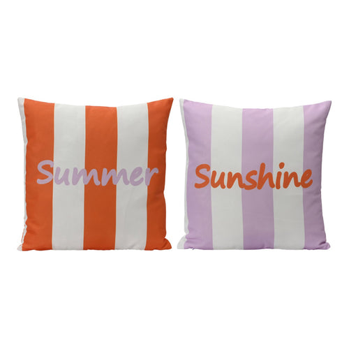 Striped Summer/Sunshine Cushion - Each At
