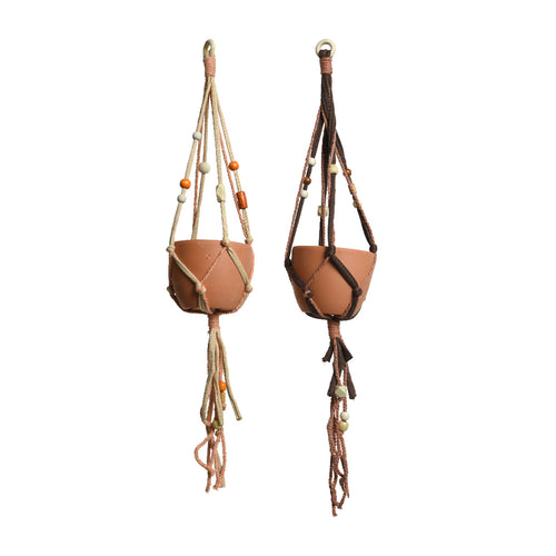 Macrame Hanger 2 Colours (90 cm) - Each At