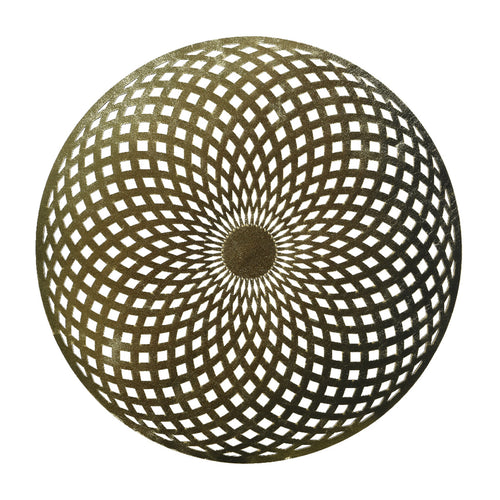 Gold Leather Placemat (45 cm)